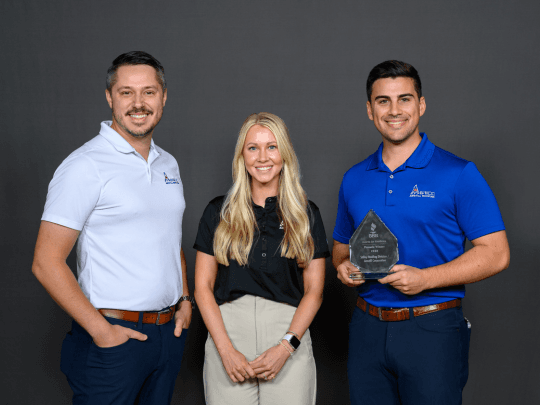 Amstill Roofing Award